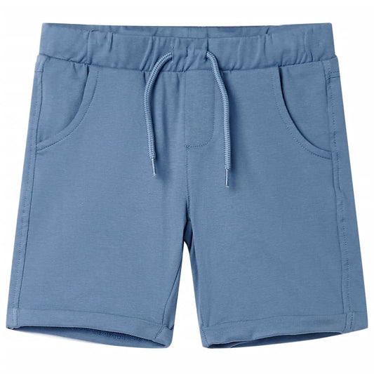 Kids' Shorts with Drawstring Dark Blue 116