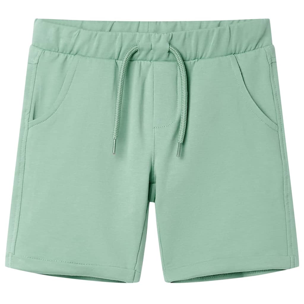 Kids' Shorts with Drawstring Light Khaki 116