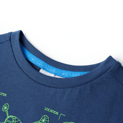 Kids' T-shirt Dark Blue 92