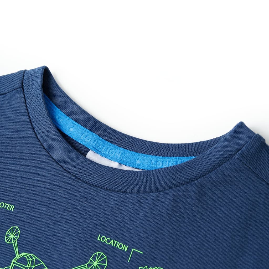 Kids' T-shirt Dark Blue 104