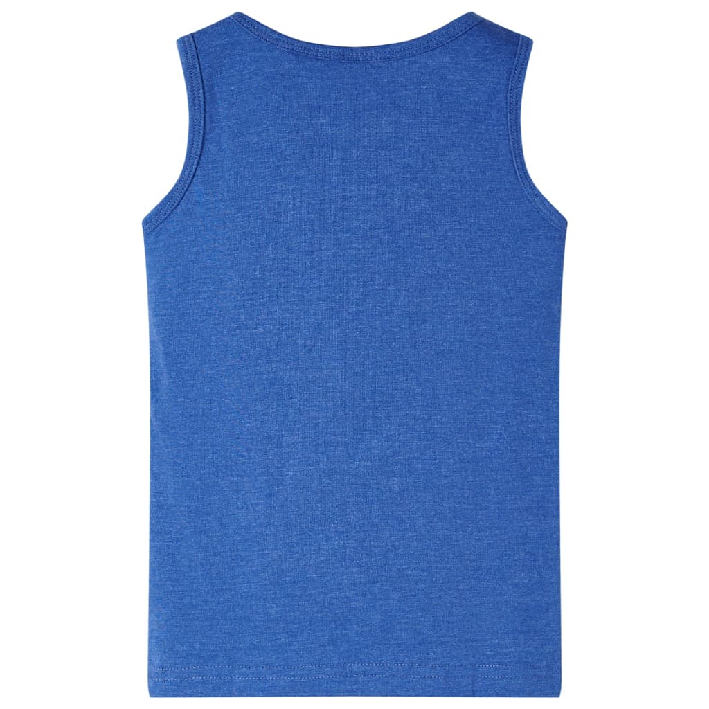 Kids' Tank Top Blue Melange 92