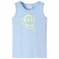 Kids' Tank Top Soft Blue Melange 92