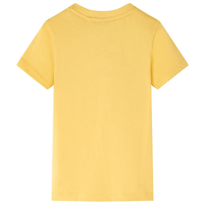 Kids' T-shirt Light Ochre 140