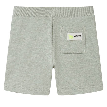 Kids' Shorts with Drawstring Light Khaki Melange 92