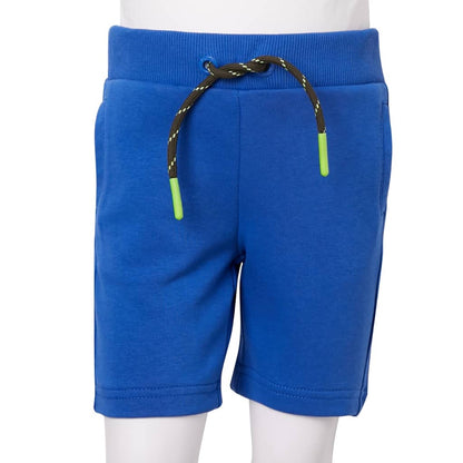 Kids' Shorts with Drawstring Blue 116