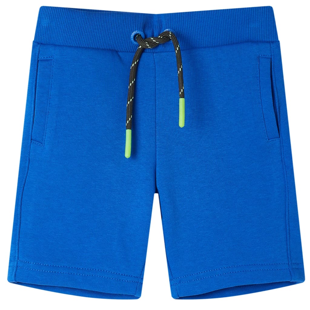 Kids' Shorts with Drawstring Blue 128