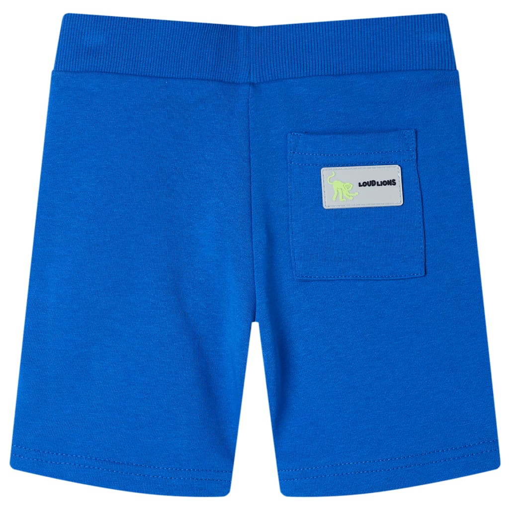 Kids' Shorts with Drawstring Blue 140