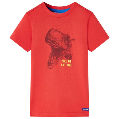 Kids' T-shirt Red 104