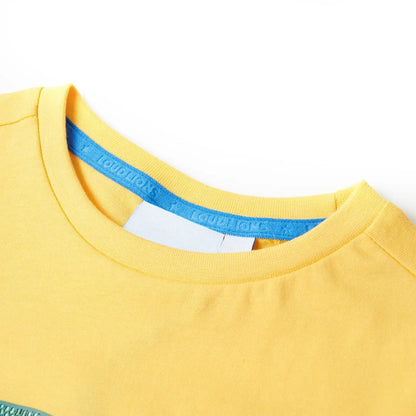 Kids' T-shirt Light Ochre 92