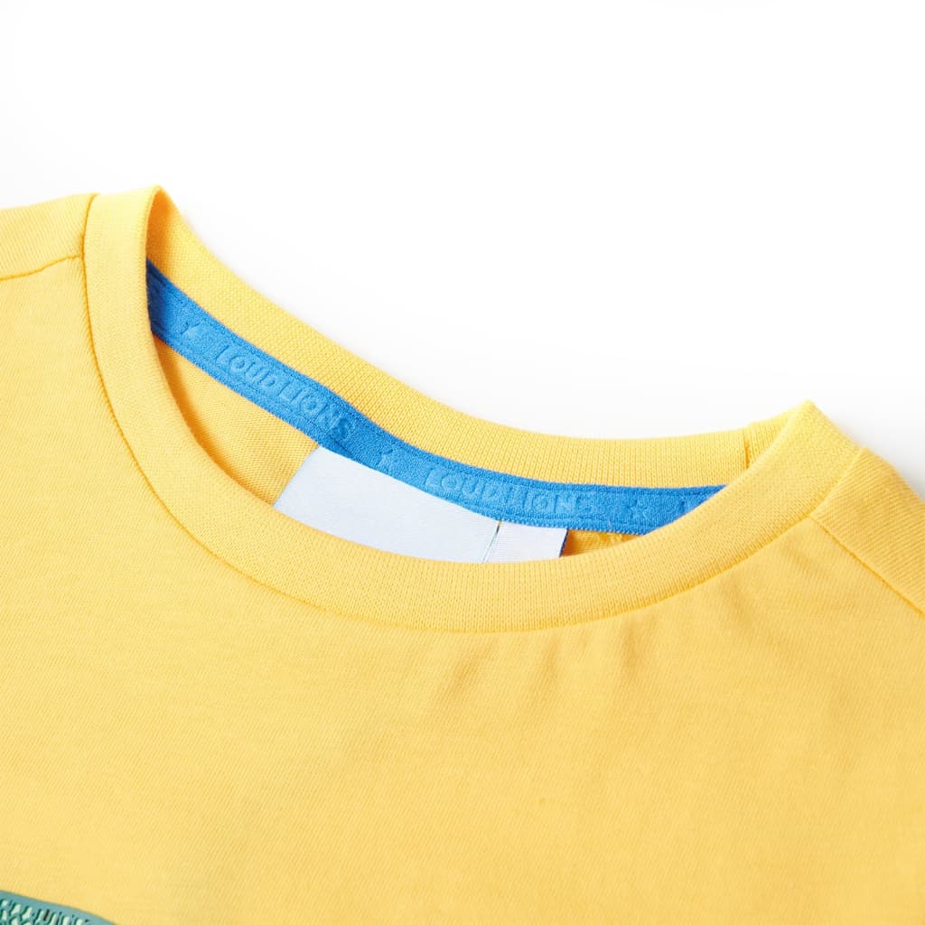 Kids' T-shirt Light Ochre 116