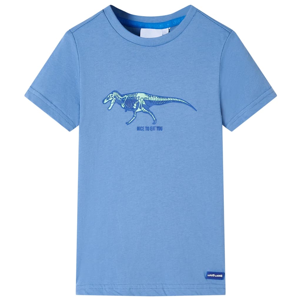 Kids' T-shirt Medium Blue 128