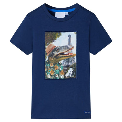 Kids' T-shirt Dark Blue 92