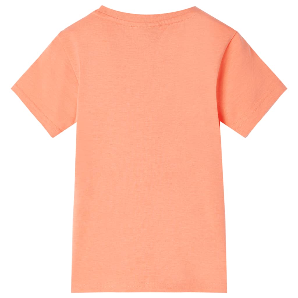 Kids' T-shirt Neon Orange 92