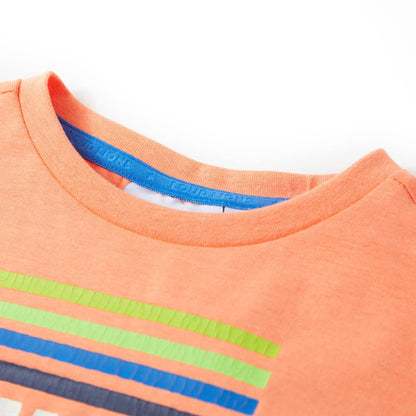 Kids' T-shirt Neon Orange 128