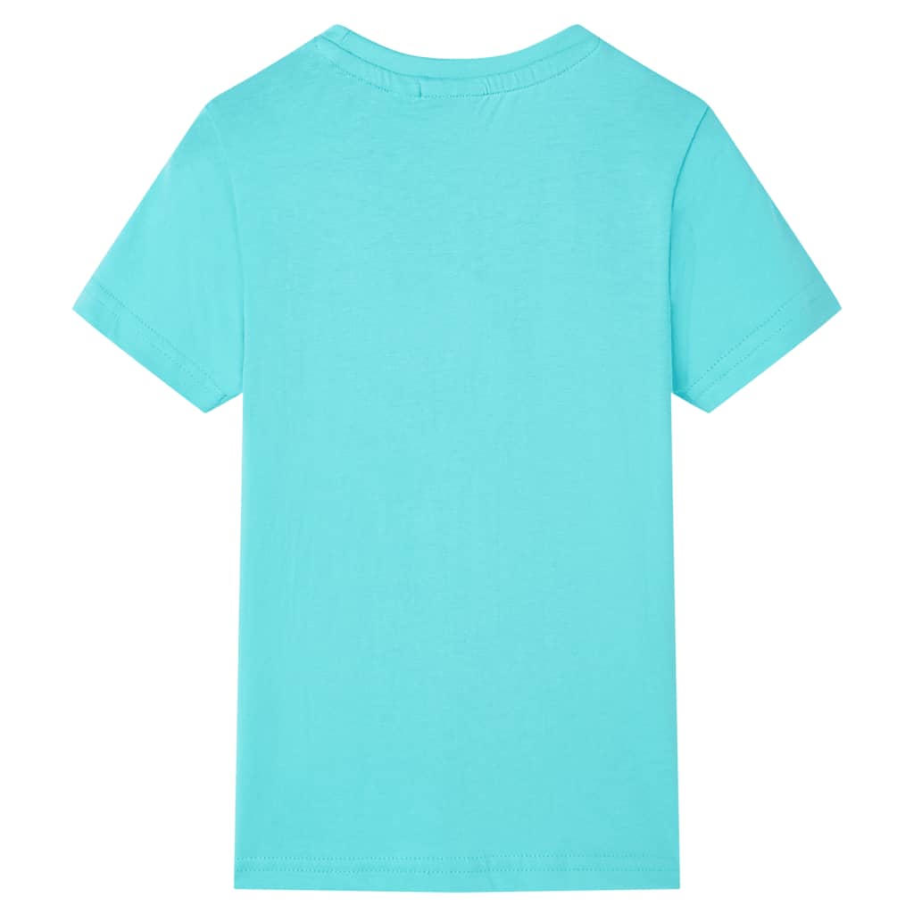 Kids' T-shirt with Short Sleeves Aqua 92