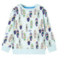 Kids' Sweatshirt Soft Blue Melange 104