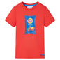 Kids' T-shirt with Short Sleeves Red 92