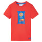 Kids' T-shirt with Short Sleeves Red 140