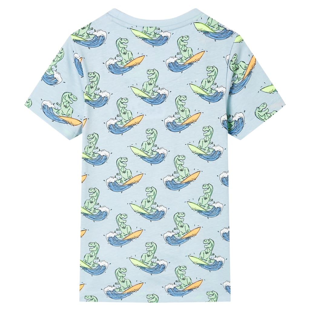 Kids' Pyjamas with Short Sleeves Light Blue 92