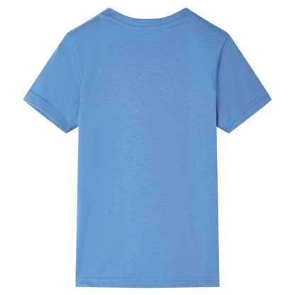 Kids' T-shirt with Short Sleeves Medium Blue 92