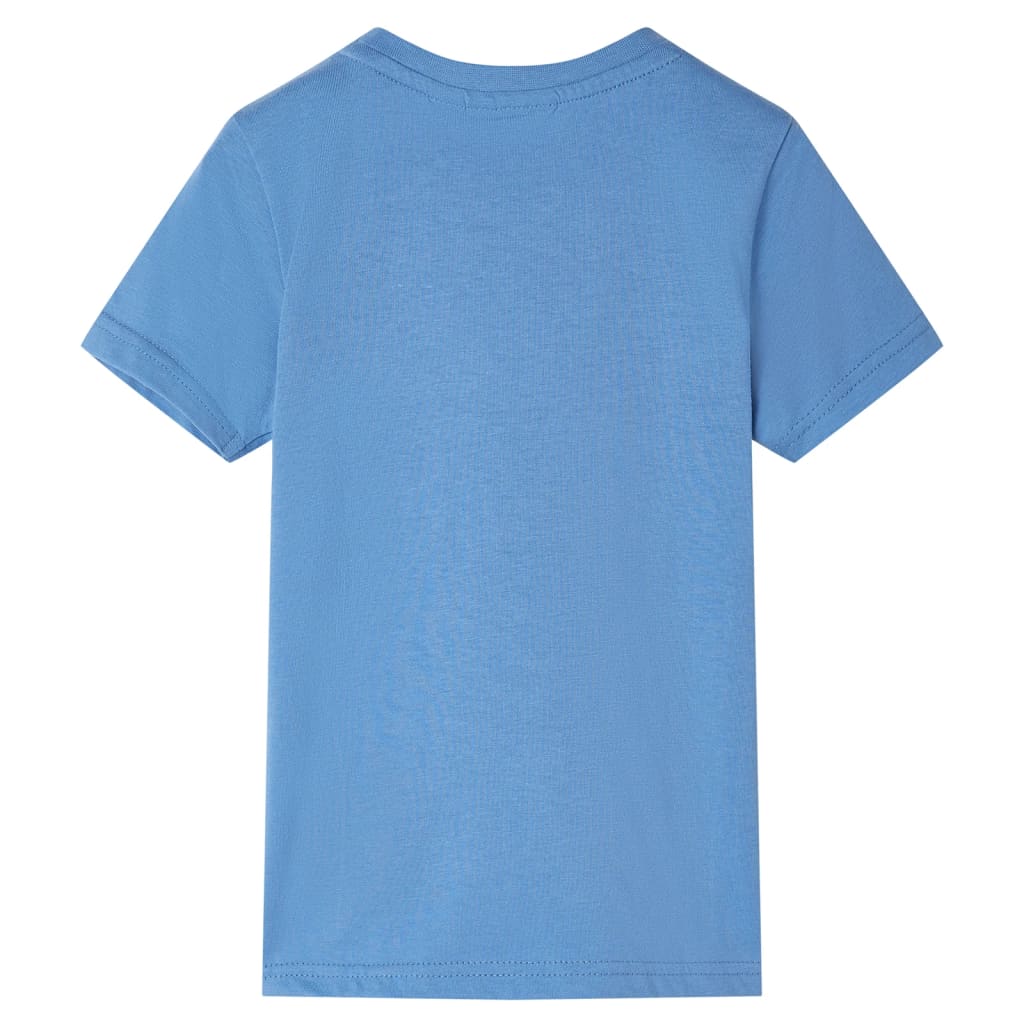 Kids' T-shirt with Short Sleeves Medium Blue 104