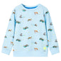 Kids' Sweatshirt Light Blue Melange 92