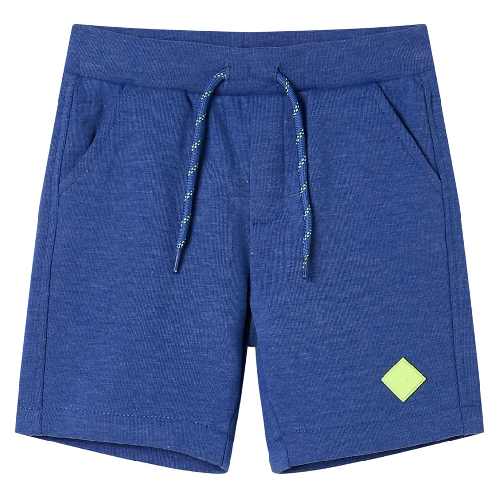 Kids' Shorts with Drawstring Blue Melange 92