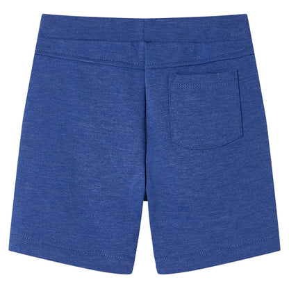 Kids' Shorts with Drawstring Blue Melange 92