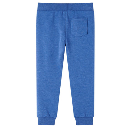 Kids' Sweatpants Blue Melange 104