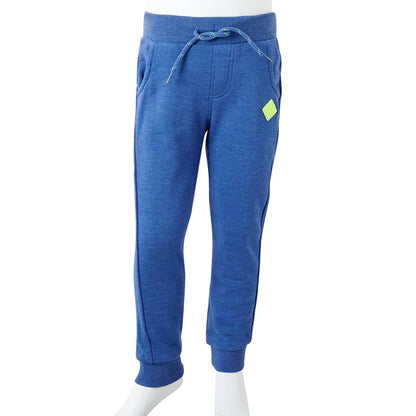 Kids' Sweatpants Blue Melange 140