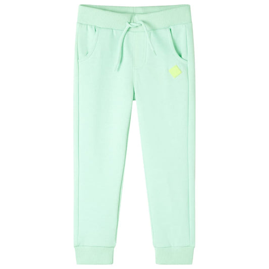 Kids' Sweatpants Bright Green 92