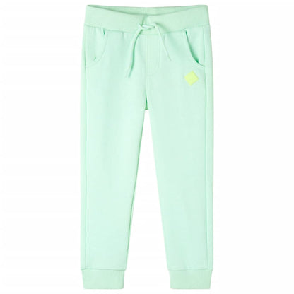 Kids' Sweatpants Bright Green 104