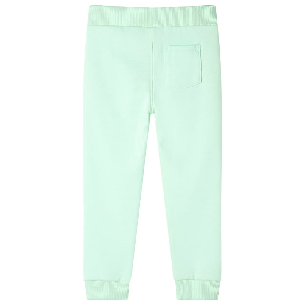 Kids' Sweatpants Bright Green 104