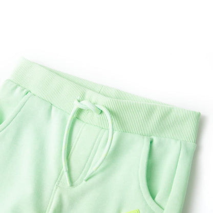 Kids' Sweatpants Bright Green 104