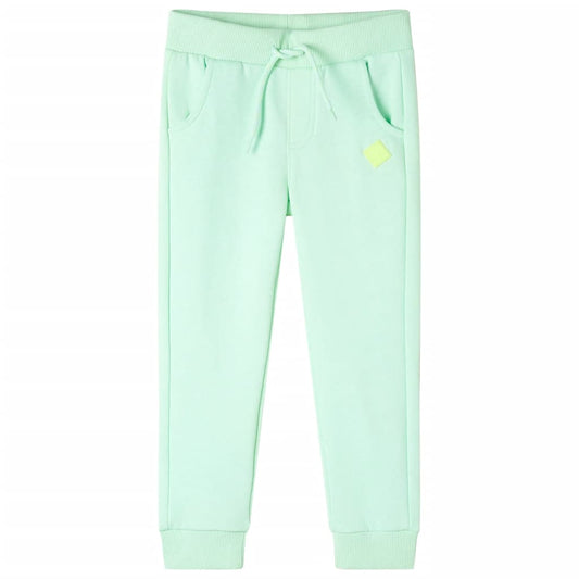 Kids' Sweatpants Bright Green 116