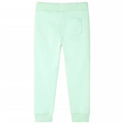 Kids' Sweatpants Bright Green 140