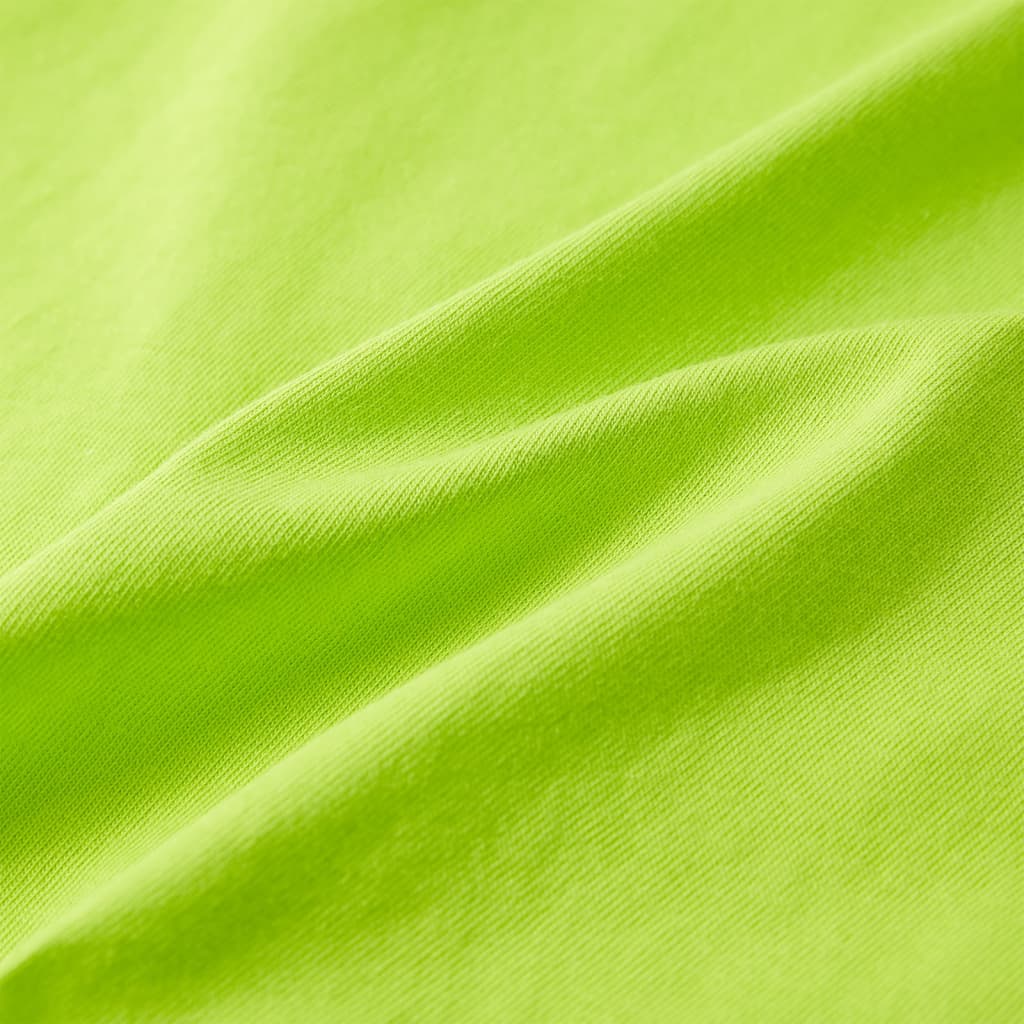 Kids' T-shirt with Short Sleeves Lime 92