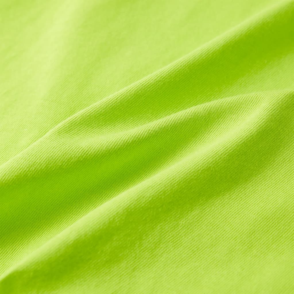 Kids' T-shirt with Short Sleeves Lime 128