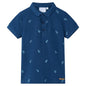 Kids' Polo Shirt Dark Blue 104