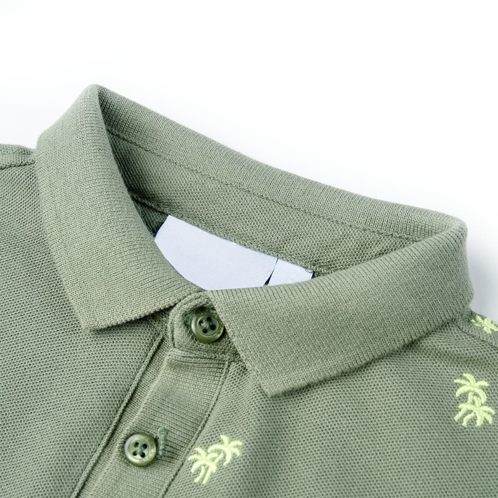 Kids' Polo Shirt Khaki 92