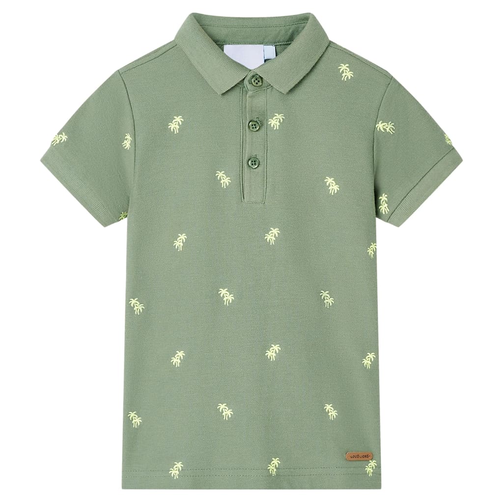 Kids' Polo Shirt Khaki 104