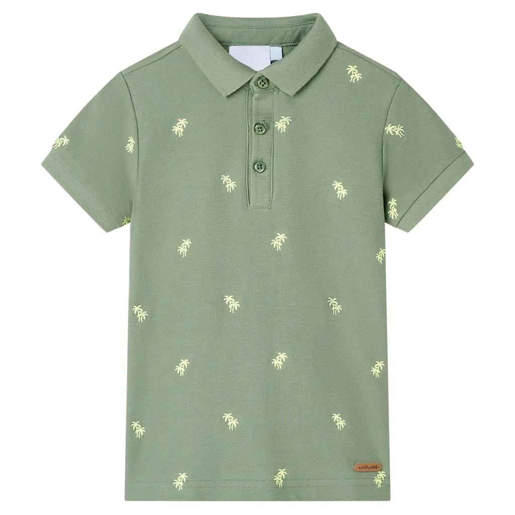 Kids' Polo Shirt Khaki 116