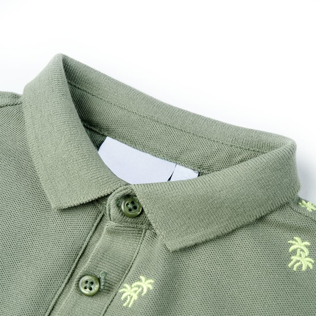 Kids' Polo Shirt Khaki 116