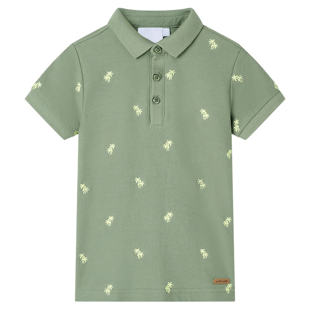 Kids' Polo Shirt Khaki 128