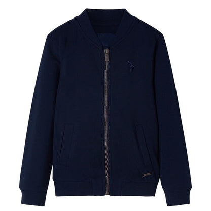 Kids' Sweatshirt with Zip Navy 104