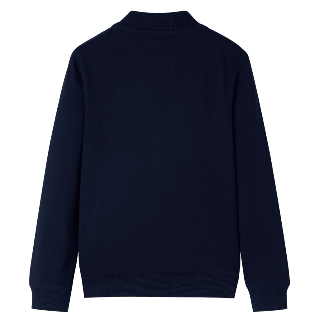 Kids' Sweatshirt with Zip Navy 104