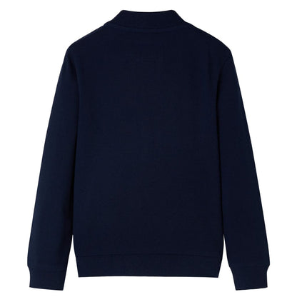 Kids' Sweatshirt with Zip Navy 116