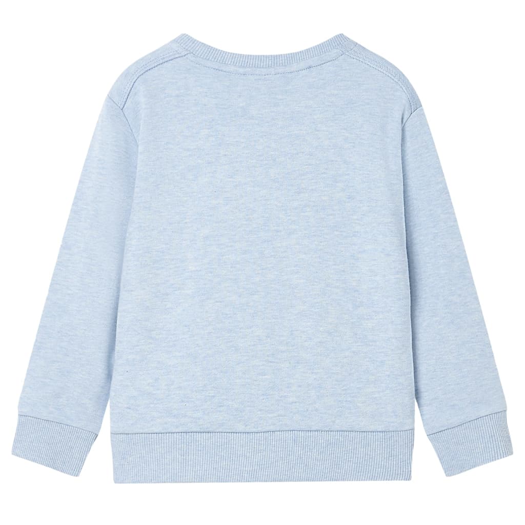 Kids' Sweatshirt Soft Blue Melange 128