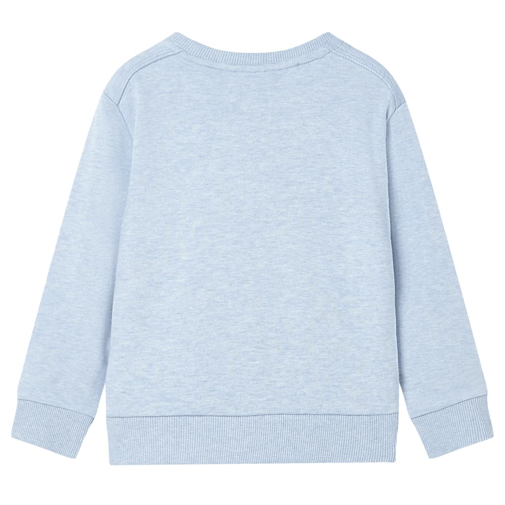 Kids' Sweatshirt Soft Blue Melange 140