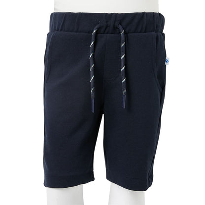 Kids' Shorts with Drawstring Navy 92